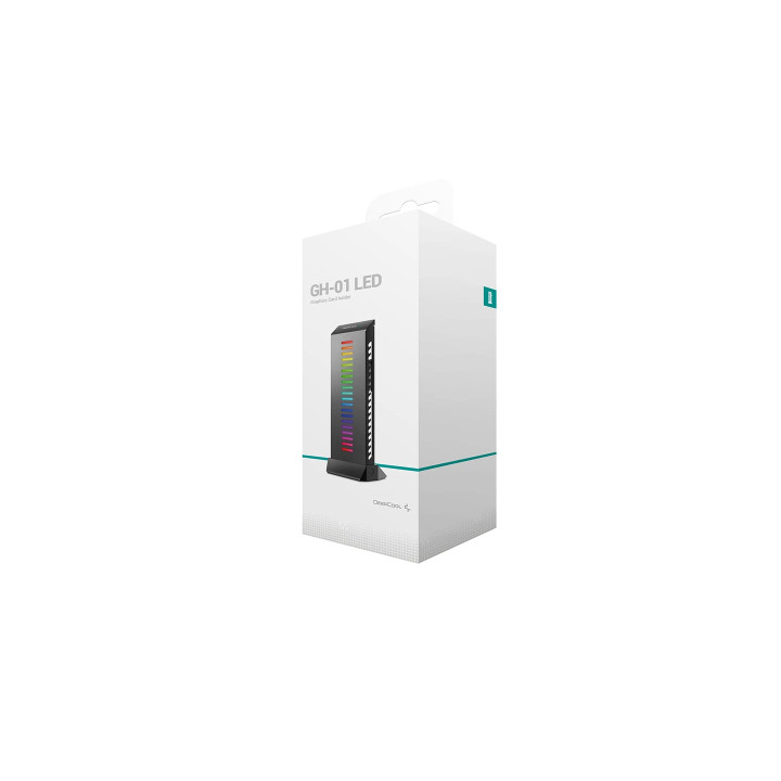 Държач за видеокарта DeepCool GH-01 Universal VGA holder, Addressable RGB - DP-GH01-ARGB