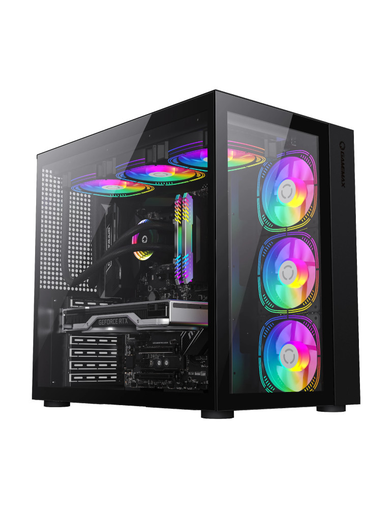 Кутия за компютър Gamemax Infinity Black, ATX - GM-14100901711