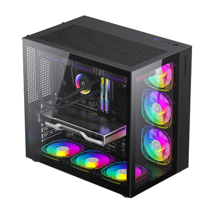 Кутия за компютър Gamemax Infinity Black, ATX - GM-14100901711