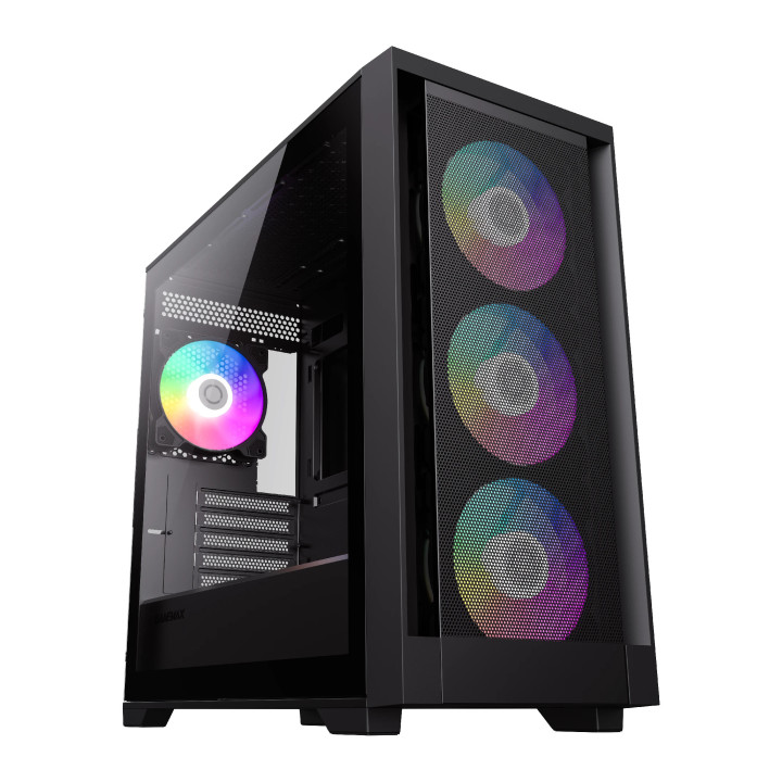 Кутия за компютър Gamemax DEFENDER MB, mATX, Addressable RGB - GM-14100901735