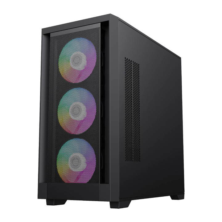 Кутия за компютър Gamemax DEFENDER MB, mATX, Addressable RGB - GM-14100901735