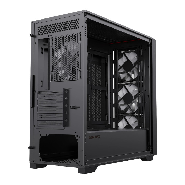 Кутия за компютър Gamemax DEFENDER MB, mATX, Addressable RGB - GM-14100901735