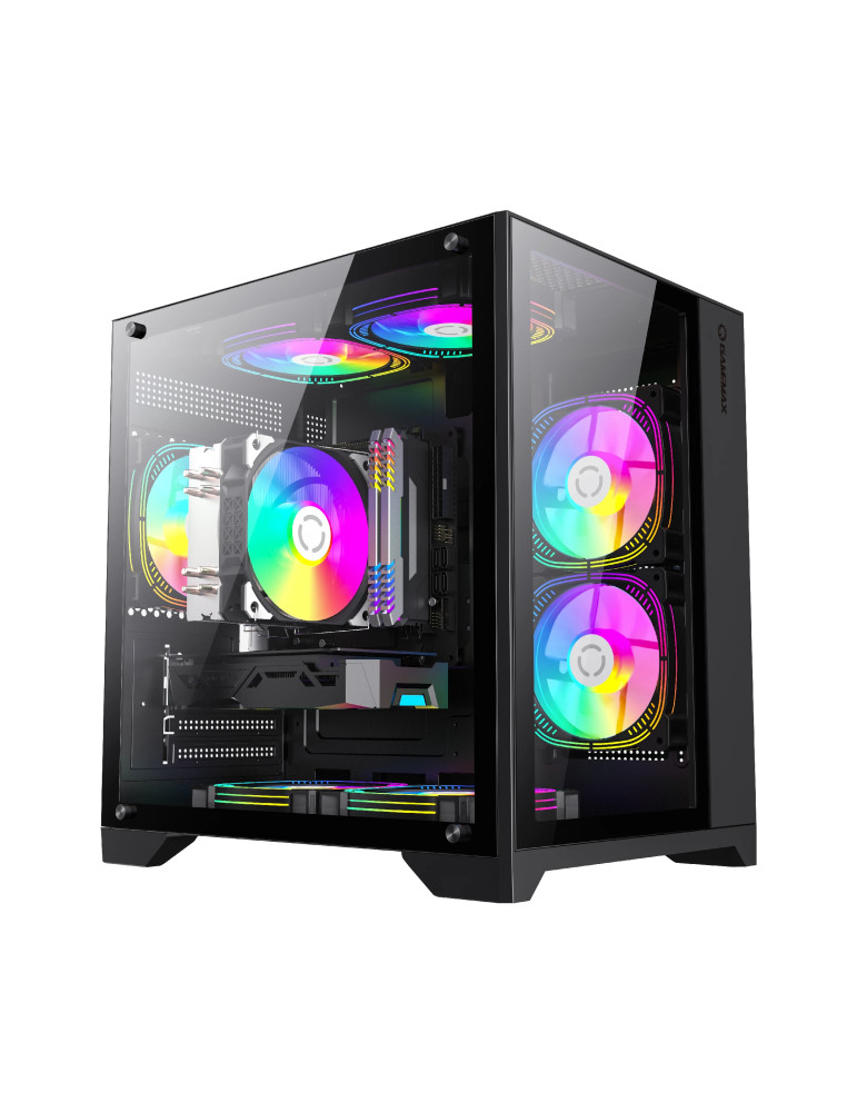 Кутия за компютър Gamemax Infinity Mini Black, mATX - GM-14100902041