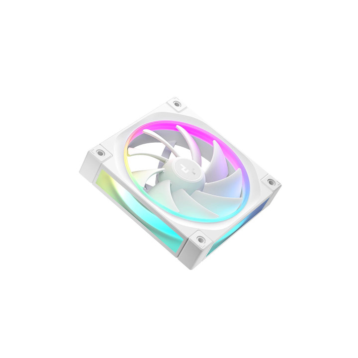 Комплект вентилатори DeepCool FL12 White, Fan Pack 3-in-1 3x120mm, Addressable RGB - R-FL12-WHAPN3-G