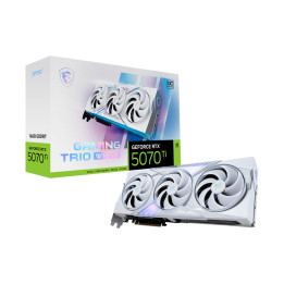 Видео карта MSI Nvidia GeForce RTX 5070 TI 16G GAMING TRIO OC WHITE, 16GB GDDR7, 256bit - 912-V531-057