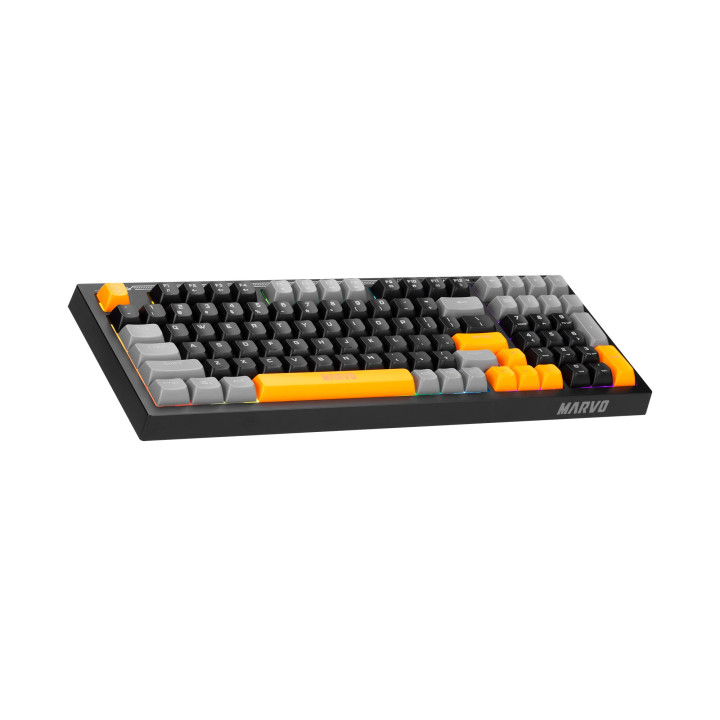 Геймърска клавиатура Marvo Soldat S50A, Rainbow, 98 keys - MARVO-K638A