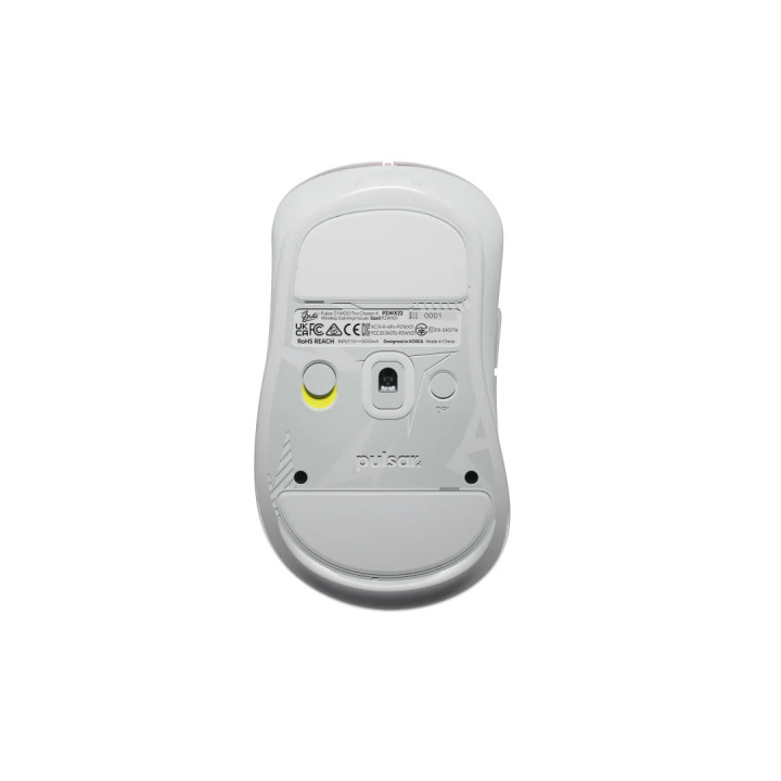 Безжична професионална геймърска мишка Pulsar ZywOo The Chosen, Mouse Size2, White 8K - PZWX22