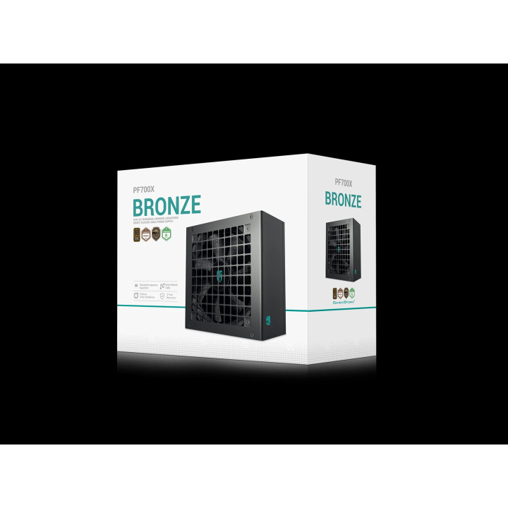 Захранване DeepCool PF700X 700W Bronze - R-PF700X-HD0B-JGEU