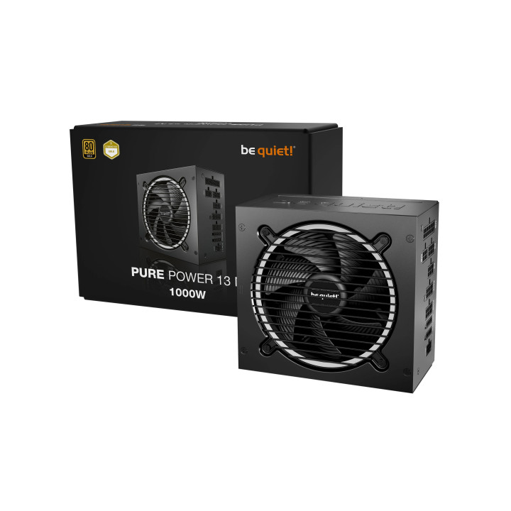 Захранване be quiet! Pure Power 13 M 1000W, ATX 3.1, Gold - BP028EU