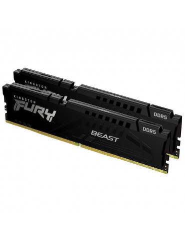 RAM памет Kingston 32GB(2x16GB) DDR5 5600MHz FURY BEAST - KF556C40BBK2-32