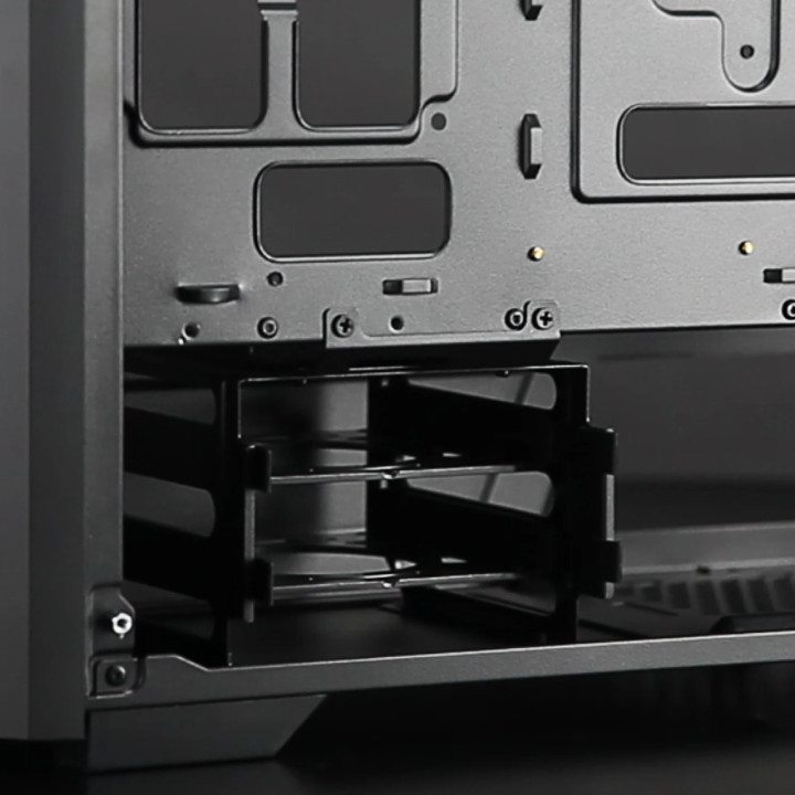 Кутия за компютър Raijintek PONOS TG4, EATX, 4бр. 120mm ARGB вентилатори, Tempered Glass - 0R20B00198