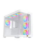 Кутия за компютър Xigmatek Pano Arctic, EATX, 7бр. ARGB вентилатори - EN44267