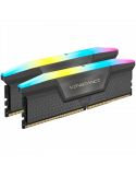 RAM памет Corsair 64GB(2x32GB) DDR5 6000MHz VENGEANCE RGB, 30-36-36-76, AMD EXPO, RGB LED, 1.4V - CMH64GX5M2B6000Z30