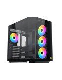 Кутия за компютър Xigmatek Cubi II, EATX, 7бр. ARGB вентилатори - EN45486