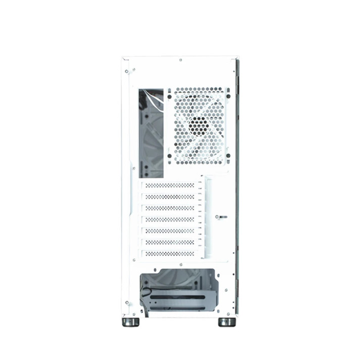 Кутия за компютър Zalman i3 NEO ARGB White, ATX, Mesh, aRGB, Tempered Glass - I3-NEO-ARGB-White