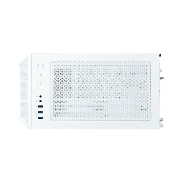Кутия за компютър Zalman i3 NEO ARGB White, ATX, Mesh, aRGB, Tempered Glass - I3-NEO-ARGB-White