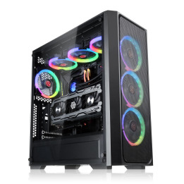 Кутия за компютър Raijintek PONOS MS4, EATX, 4бр. 120mm ARGB вентилатори, Mesh - 0R20B00197