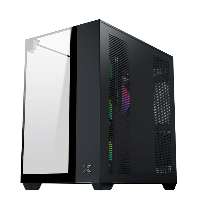 Кутия за компютър Xigmatek AQUA V, ATX, 7бр. ARGB вентилатори - EN45806