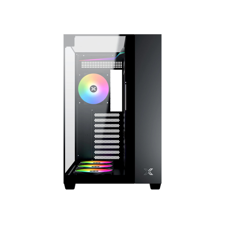 Кутия за компютър Xigmatek AQUA V, ATX, 7бр. ARGB вентилатори - EN45806