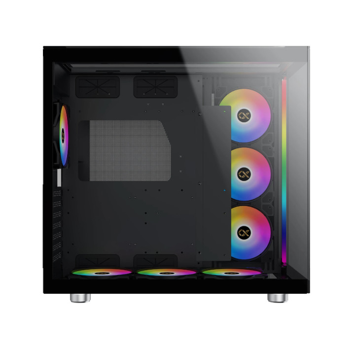 Кутия за компютър Xigmatek AQUA ULTRA, EATX, 7бр. ARGB вентилатори - EN40672
