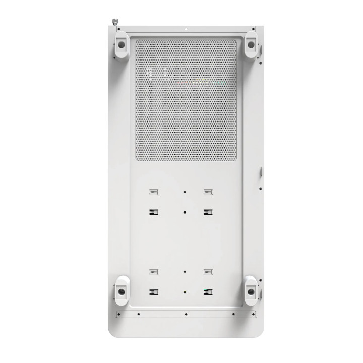 Кутия за компютър Montech XR Wood (W), ATX, 4бр. 120 mm ARGB вентилатори, Wood, USB-C, White - MONTECH-XR-W-WH