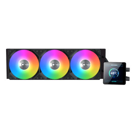 Водно охлаждане за процесор Xigmatek Connect 360, LED Display, A-RGB - EN45233
