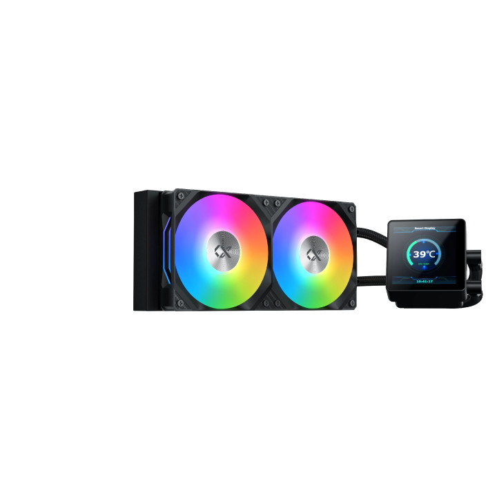 Водно охлаждане за процесор Xigmatek Connect 240, LED Display, A-RGB - EN45257