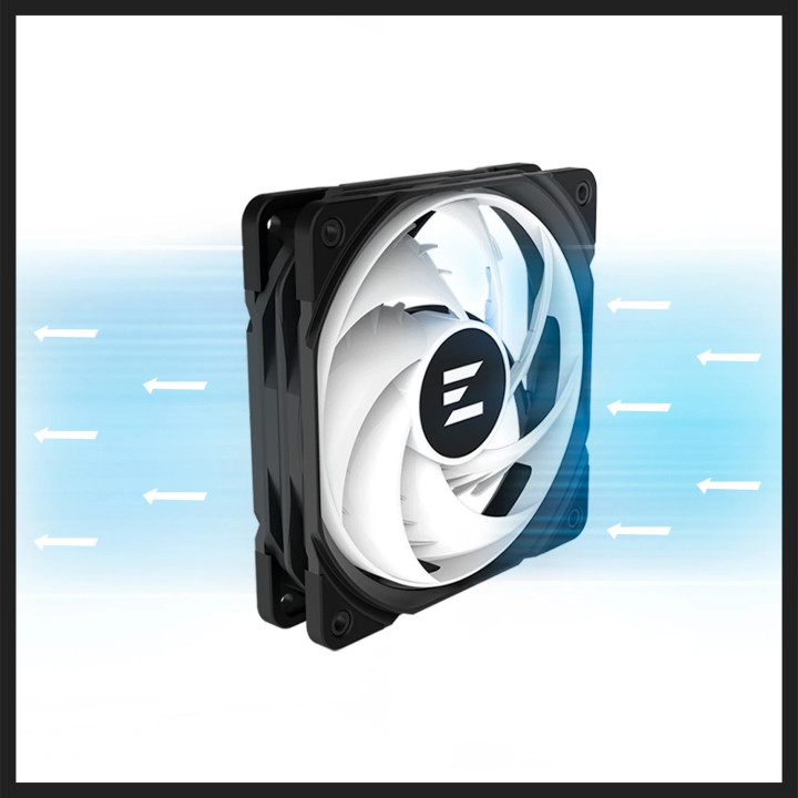 Охладител за процесор Zalman CNPS9X PERFORMA PLUS ARGB Black, LGA1851/AM5 - CNPS9X-PRF-PLUS-ARGB-BK