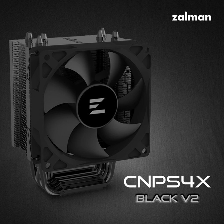 Охладител за процесор Zalman CNPS4X Black V2, LGA1851/AM5 - CNPS4X-BK-V2