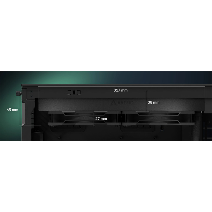 Водно охлаждане за процесор Arctic Liquid Freezer III Pro 280 Black - ACFRE00179A