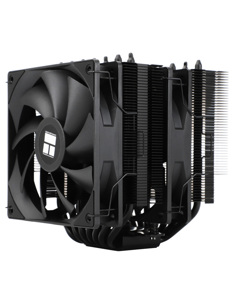 Охладител за процесор Thermalright Phantom Spirit 120 SE Black, Dual-Tower, LGA1851/LGA1700/AM5 - PHANTOM-SPIRIT-120-SE-BLK