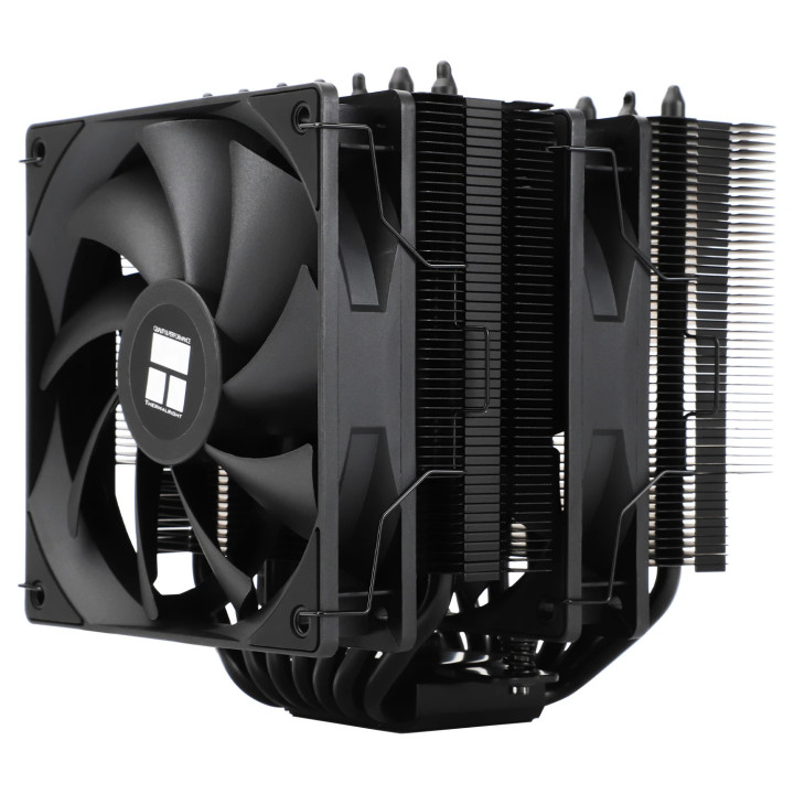 Охладител за процесор Thermalright Phantom Spirit 120 SE Black, Dual-Tower, LGA1851/LGA1700/AM5 - PHANTOM-SPIRIT-120-SE-BLK