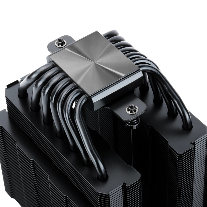 Охладител за процесор Thermalright Phantom Spirit 120 SE Black, Dual-Tower, LGA1851/LGA1700/AM5 - PHANTOM-SPIRIT-120-SE-BLK