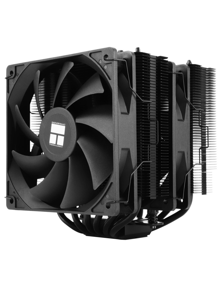 Охладител за процесор Thermalright Peerless Assassin 120 SE Black, Dual-Tower, LGA1851/LGA1700/AM5 - PEERLESS-ASSASSIN-120-SE-Black