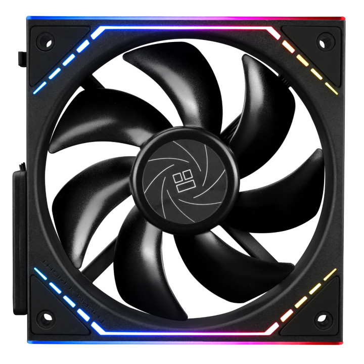 Комплект вентилатори Thermalright 3x120mm TL-M12Q x 3, Infinity Mirror, Daisy-Chain, A-RGB - TL-M12Q-3