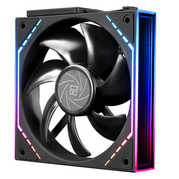 Комплект вентилатори Thermalright 3x120mm TL-M12Q x 3, Infinity Mirror, Daisy-Chain, A-RGB - TL-M12Q-3