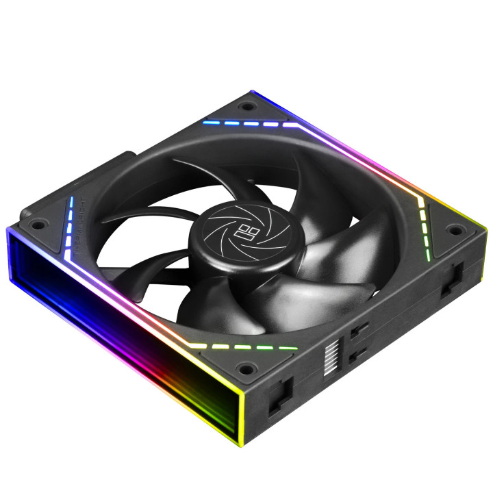 Комплект вентилатори Thermalright 3x120mm TL-M12Q x 3, Infinity Mirror, Daisy-Chain, A-RGB - TL-M12Q-3