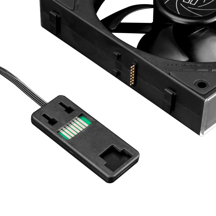 Комплект вентилатори Thermalright 3x120mm TL-M12Q x 3, Infinity Mirror, Daisy-Chain, A-RGB - TL-M12Q-3