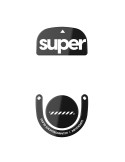 Крачета за мишка Superglide Superglide (Type-C) for Logitech G Pro X Superlight 2 [Black] - LGS2GB2