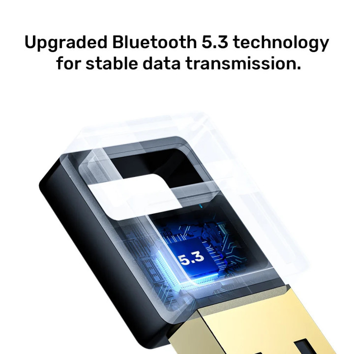 Bluetooth адаптер Unitek Bluetooth 5.3 USB adapter, Black - B105B
