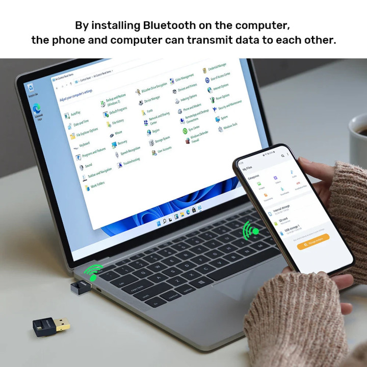 Bluetooth адаптер Unitek Bluetooth 5.3 USB adapter, Black - B105B