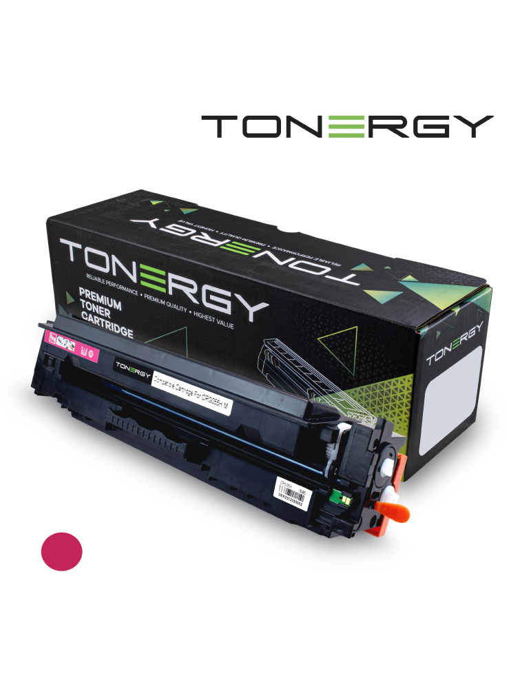Съвместима тонер касета Tonergy Canon 3018C002 CRG 055H Magenta, High Capacity 5.9k - TONERGY-CRG055H-M