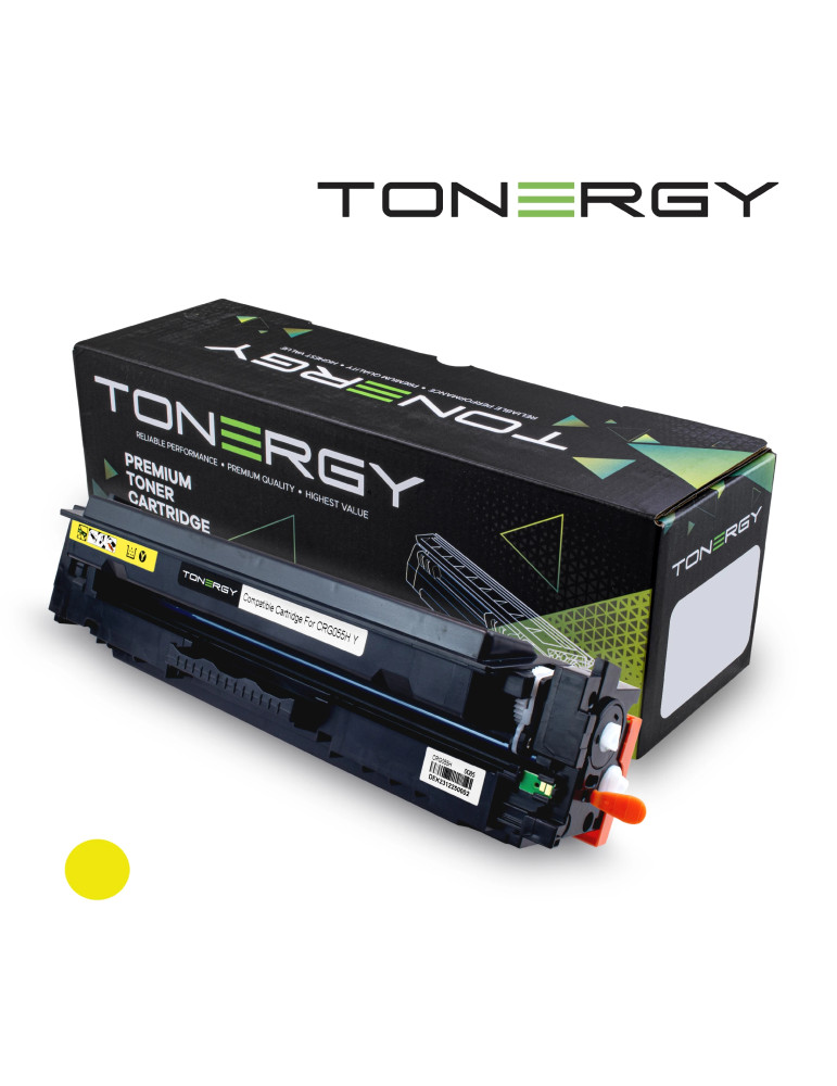 Съвместима тонер касета Tonergy Canon 3017C002 CRG 055H Yellow, High Capacity 5.9k - TONERGY-CRG055H-Y