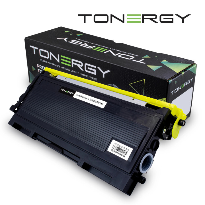 Съвместима тонер касета Tonergy Brother TN-350 TN-2025 TN-2050 Black, 2.5k - TONERGY-TN350/2025