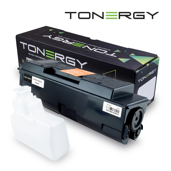 Съвместима тонер касета Tonergy Kyocera TK-310 TK-312 TK-314 Black, 12k - TONERGY-TK-310/312/314