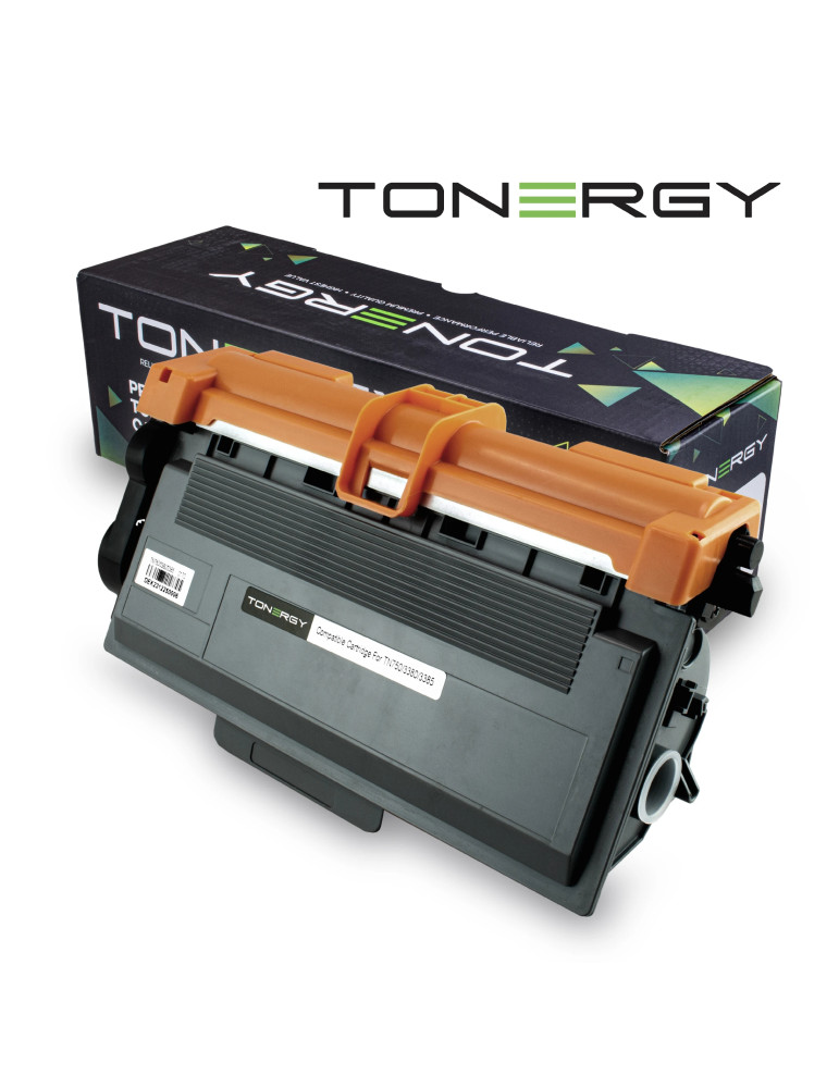 Съвместима тонер касета Tonergy Brother TN-750 TN-3380 TN-3385 Black, 8k - TONERGY-TN750/3380/3360