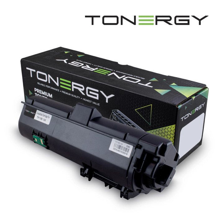 Съвместима тонер касета Tonergy Kyocera TK-1150 TK-1151 TK-1152 TK-1153 TK-1154 TK-1155 TK-1183 Black, 12k - TONERGY-TK1150-12K