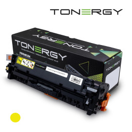 Съвместима тонер касета Tonergy HP 304A CC532A Canon CRG-718/CRG-318/CRG-418/CRG-118 Yellow, 2.8K - TONERGY-CC532A/CRG-718