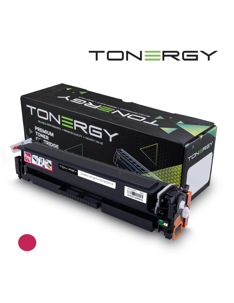Съвместима тонер касета Tonergy HP 207X 206X W2213X W2113X Magenta, High Capacity 2450 pages - TONERGY-W2213X/ W2113X