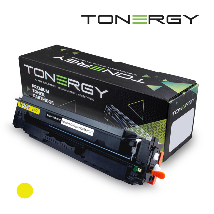 Съвместима тонер касета Tonergy HP 415X 414X 416X W2032X W2022X W2042X Yellow, High Capacity 6k - TONERGY-W2032/2022/2042X